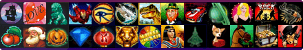 Slot Themes - Gems, Fruits, Loins, Planes, Cleopatra, Aztech, Sea Treasures, etc.